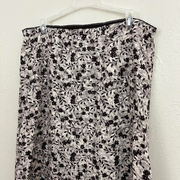 y2k floral boho girly granola whimsygoth midi skirt - Picture 3 of 8